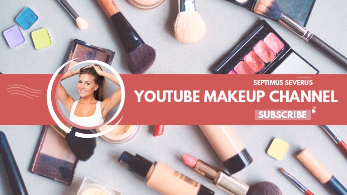 Modèle Couverture de Chaîne de Maquillage Youtube | PosterMyWall