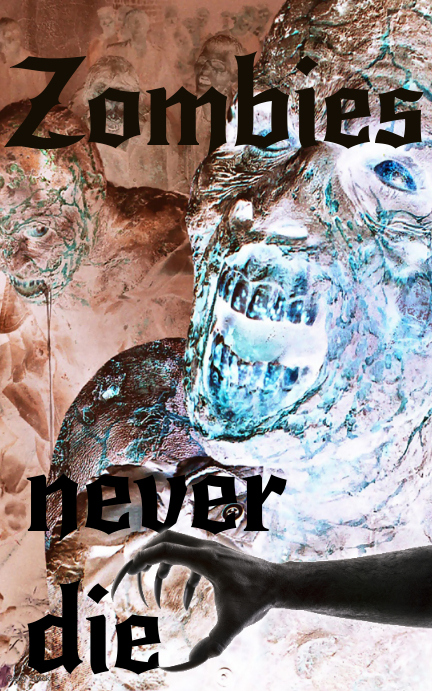 Zombies Kindle/Book Covers template