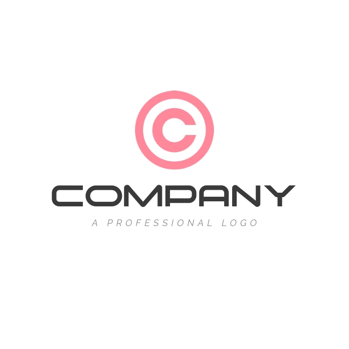 Copyright sign company logo template | PosterMyWall