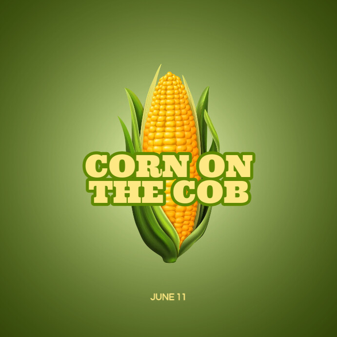 Corn On The Cob Template