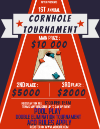 50 Cornhole Customizable Design Templates Postermywall