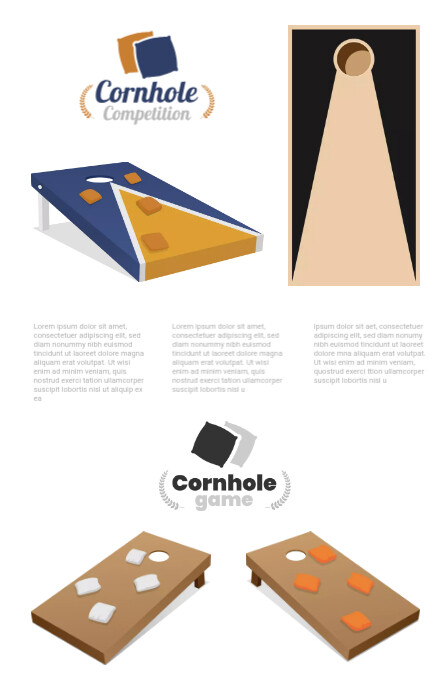 Cornhole Poster Template PosterMyWall