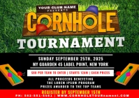Cornhole Tournament A3 template