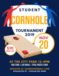 50 Cornhole Customizable Design Templates Postermywall