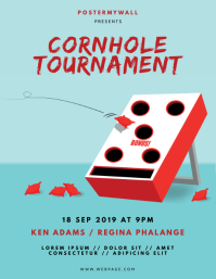 50 Cornhole Customizable Design Templates Postermywall