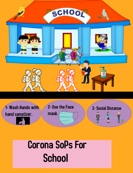 Corona Sops 传单(美国信函) template