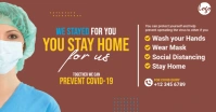 Corona treatment facebook image template