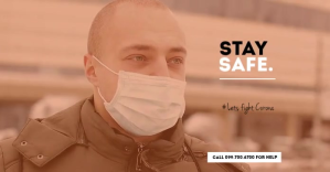 CORONA VIRUS AWARENESS CAMPAIGN Рекламное объявление Facebook template