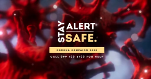 Corona Virus Awareness Video Campaign Рекламное объявление Facebook template