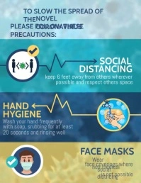 Corona virus templates,covid 19 awareness Volantino (US Letter)