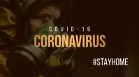 Coronavirus Covid-19 Youtube Thumbnail template
