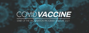 Coronavirus covid vaccine facebook cover art template