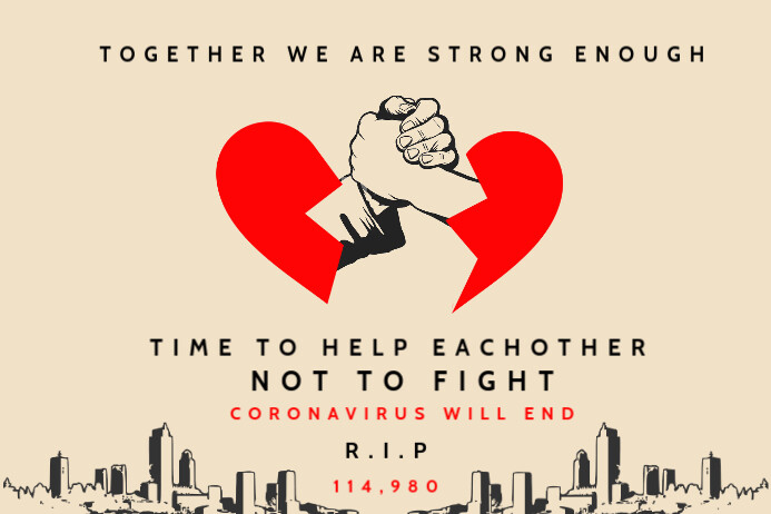 Coronavirus Health Awareness Campaign Poster Template Postermywall