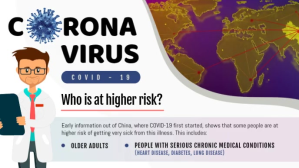 Coronavirus Risk Awareness Facebook Cover Vid template