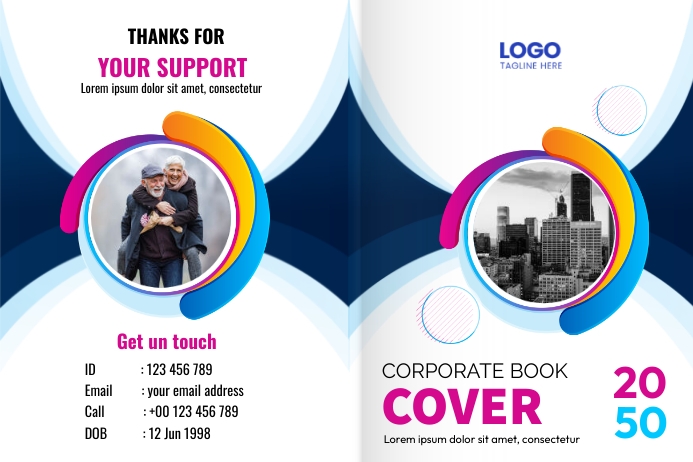 Corporate Book Template PosterMyWall