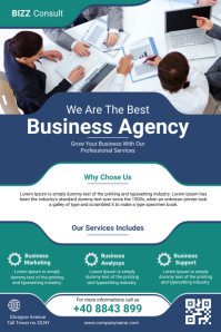 Corporate Business Agency Flyer Poster template