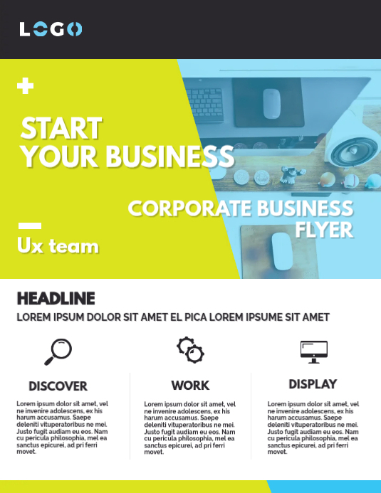 Corporate Business Flyer Template | PosterMyWall