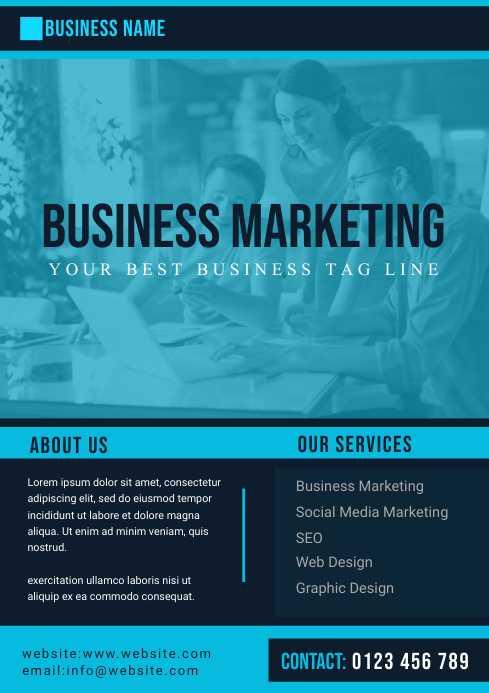 corporate business flyer template | PosterMyWall
