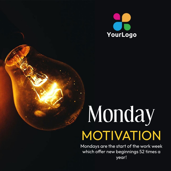corporate business new week Template | PosterMyWall
