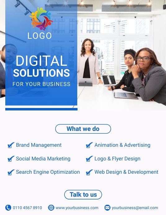 Corporate business online poster Template | PosterMyWall