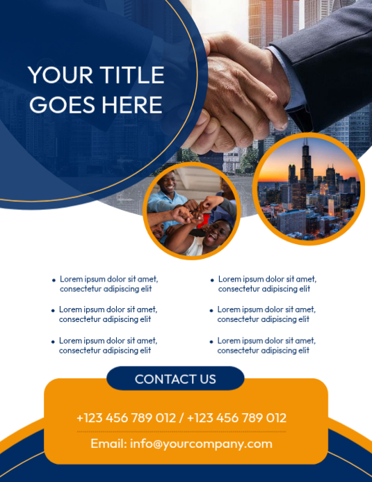 Corporate business poster Template | PosterMyWall
