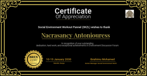 corporate certificate of appreciation diploma Umkhangiso we-Facebook template