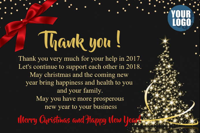 Corporate Christmas Card Template PosterMyWall