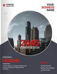 Ad Cover Example Corporate Book Cover Ads Template | PosterMyWall