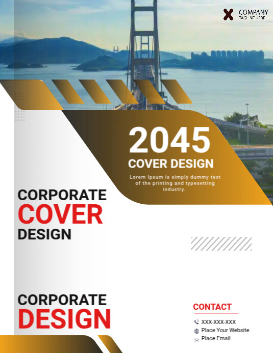 Ad Cover Example Corporate Cover Ads Template | PosterMyWall