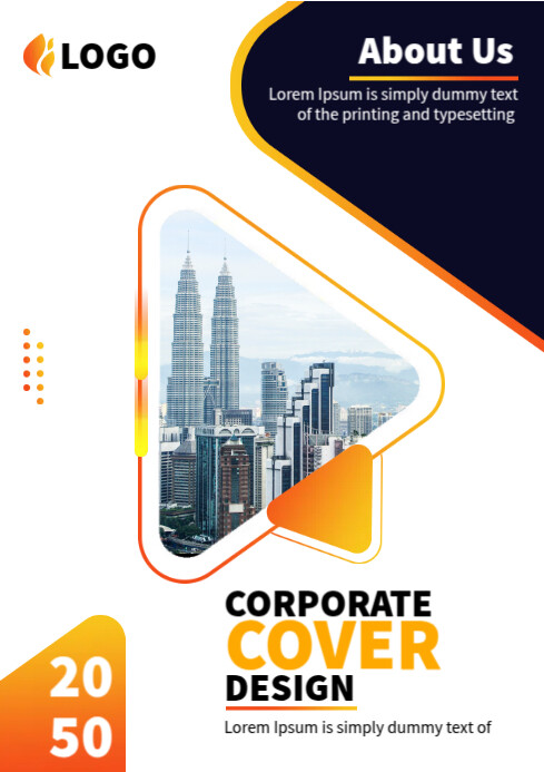Ad Cover Example Corporate Cover Ads Template | PosterMyWall