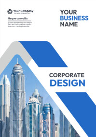Hvid Corporate Design A4 Template