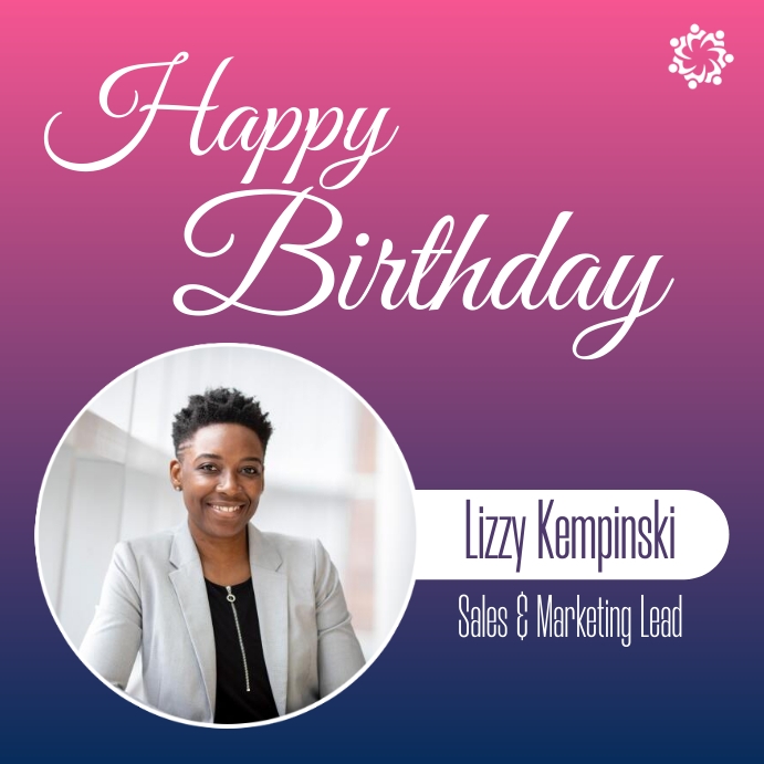 corporate employee work birthday card Template | PosterMyWall