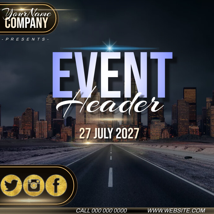 corporate event ad instagram Template | PosterMyWall