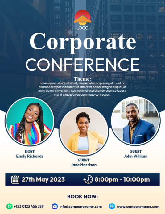 Work Event Flyers