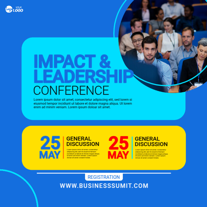 Corporate Event Post Template | PosterMyWall