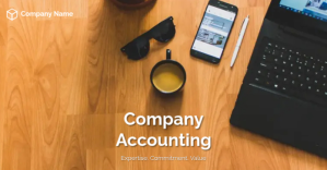 Accounting Company Design Template Facebook Ad
