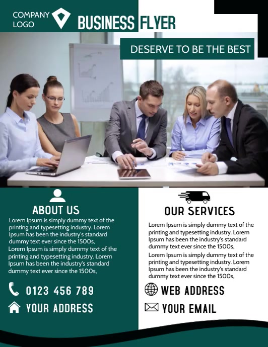 corporate flyer,small business flyer Template | PosterMyWall