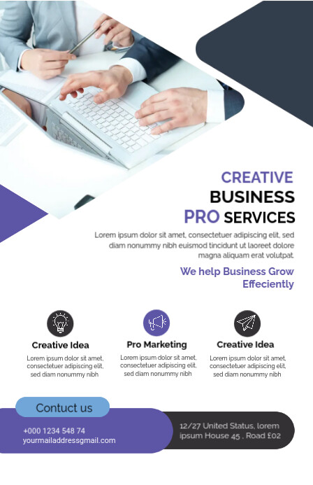 Corporate Flyer Tablóide template