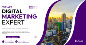 corporate flyer delt Facebook-billede template