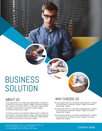 1 230 Corporate Business Flyer Customizable Design