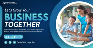 corporate professional services facebook adve Facebook-Anzeige template