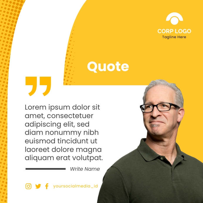 Corporate Quote Template | PosterMyWall