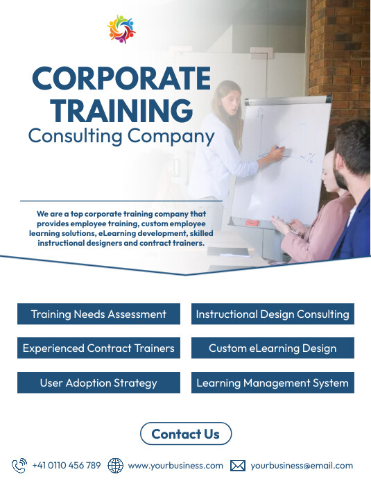 Corporate Training Template Build Scenario Based Learning And Training
