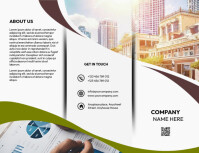 Putih Corporate Brochure Flyer Template