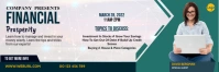Corporate Twitter header template
