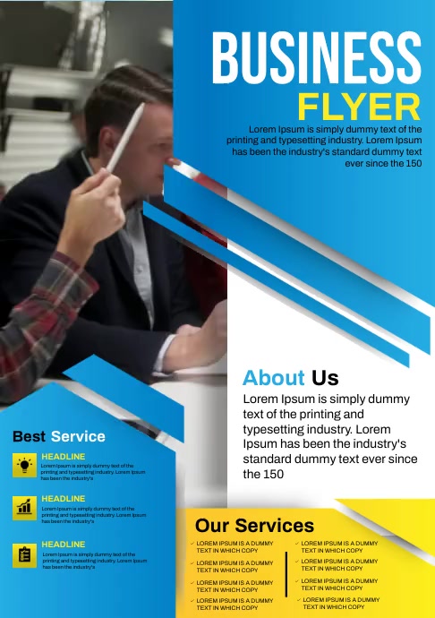 Video Flyer Copy of Corporate video flyer | PosterMyWall
