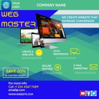 Masts Eposter corporate web master poster template | PosterMyWall