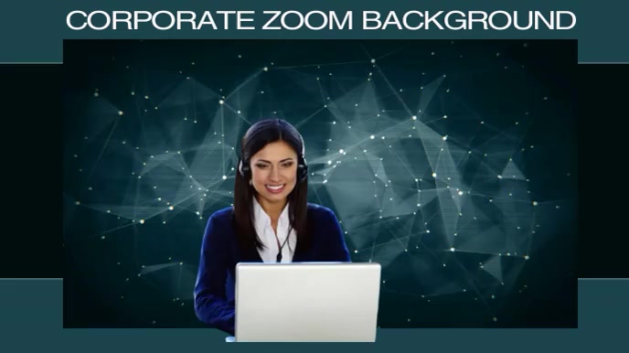 CORPORATE ZOOM BACKGROUND Template | PosterMyWall