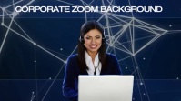 CORPORATE ZOOM BACKGROUND Digitale Vertoning (16:9) template