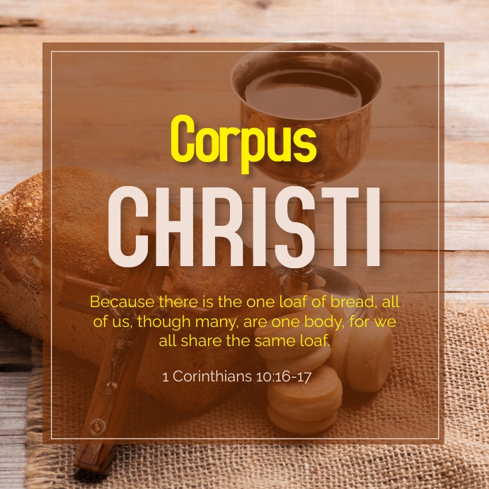 Corpus Christi Template PosterMyWall